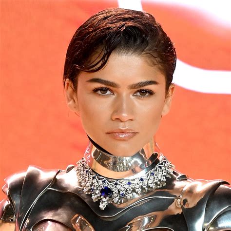 zendaya tits|Zendaya’s Metal Dune: Part 2 Premiere Look Has a NSFW Twist